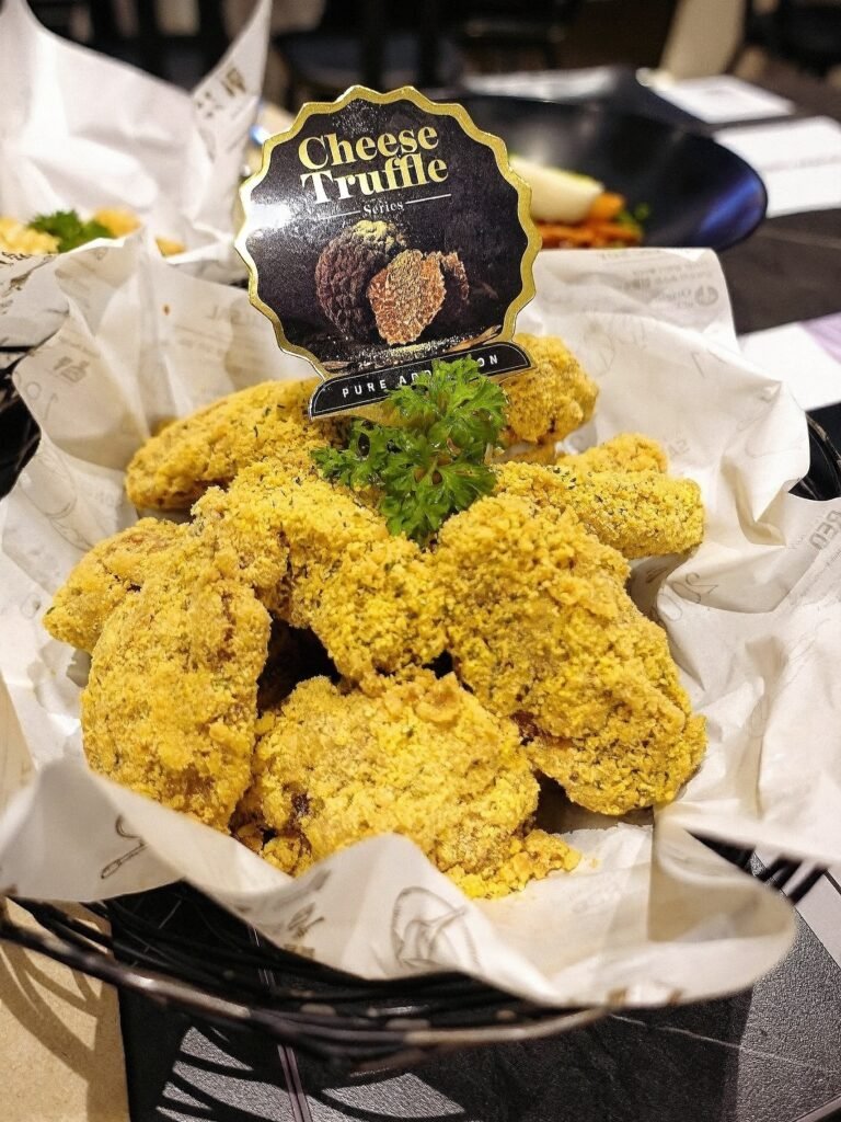 KyoChon Cheese Truffle Korean fried chicken